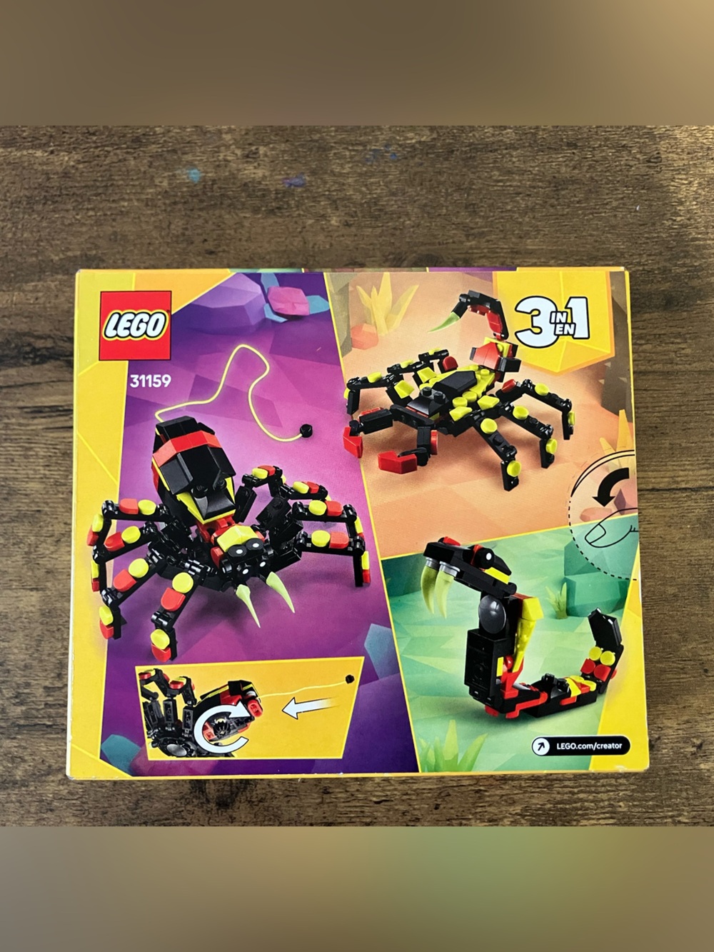 Spider creator LEGOs